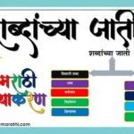 shabdanchya jati marathi grammar